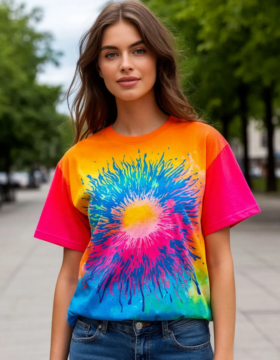 Яркая футболка Яркая футболка