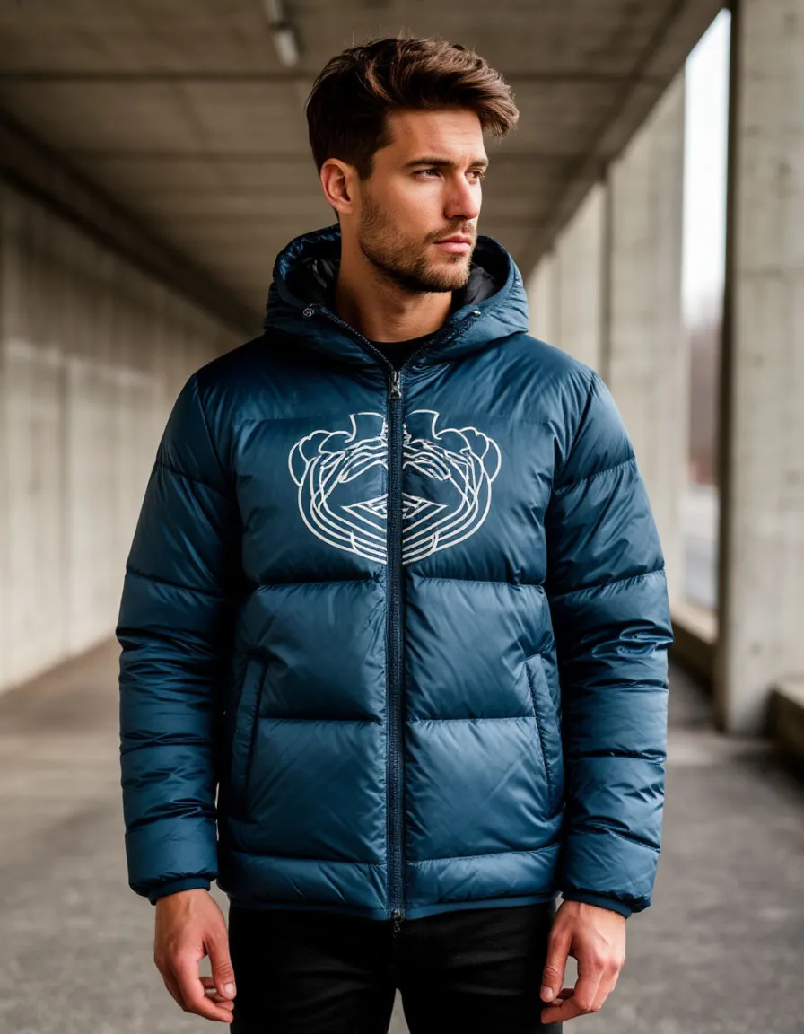 Пуховики с логотипами Пуховики с логотипами