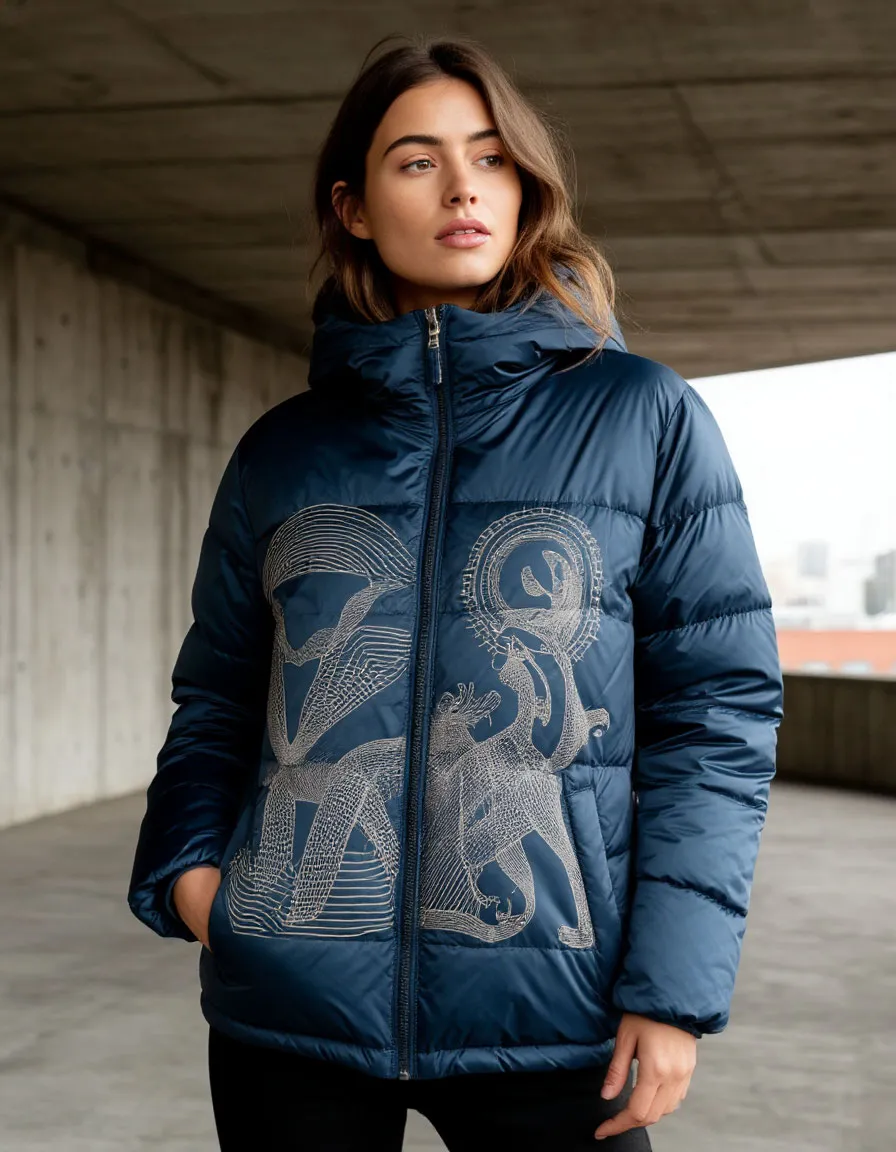 Пуховики с логотипами Пуховики с логотипами