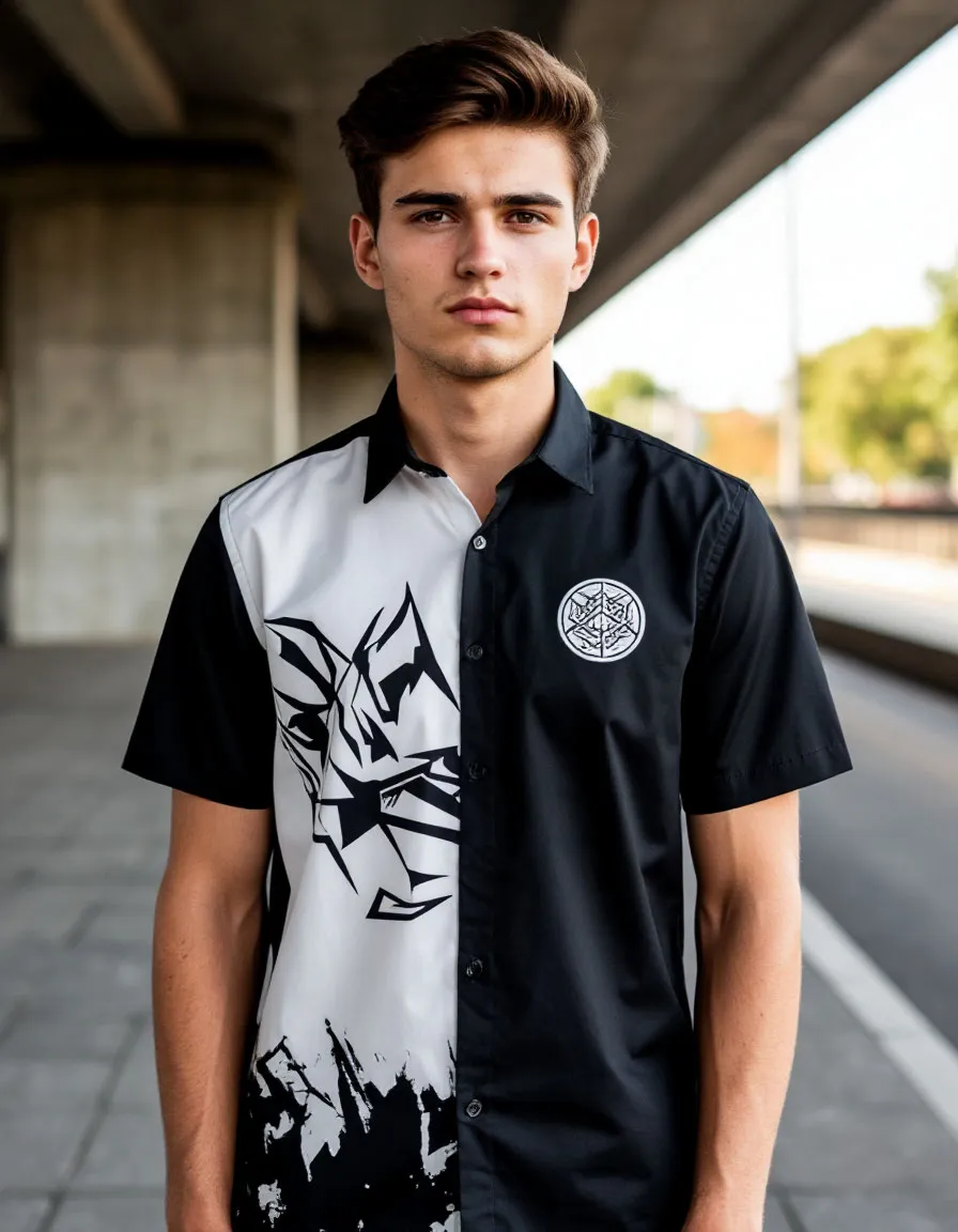 Рубашка с логотипом